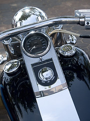 Image showing Front of motorcycle
