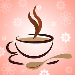 Image showing Restaurant Beverage Shows Best Coffee And Beverages