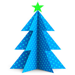 Image showing Xmas Tree Shows Merry Christmas And Celebrate