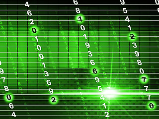 Image showing Communication Digital Means High Tec And Communicate