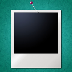 Image showing Photo Frames Means Blank Space And Copy-Space