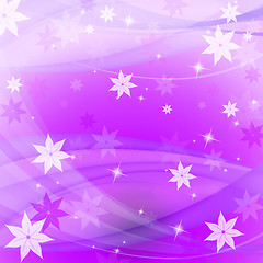 Image showing Mauve Background Represents Artistic Swirling And Twirl