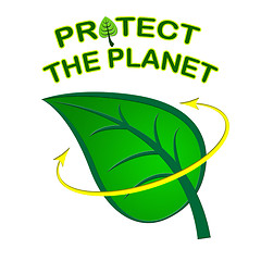 Image showing Eco Friendly Represents Earth Day And Conservation