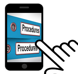 Image showing Procedures Folders Displays Correct Process And Best Practice