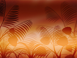 Image showing Background Copyspace Indicates Florals Abstract And Flora