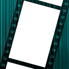Image showing Background Copyspace Means Negative Film And Blank