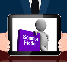 Image showing Science Fiction Book And Character Displays SciFi Books