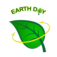 Image showing Earth Day Means Go Green And Eco-Friendly
