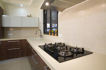 Image showing Kitchen luxury design