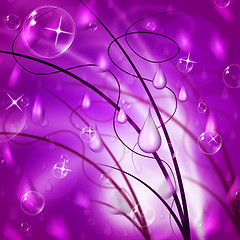 Image showing Mauve Background Represents Colour Abstract And Natural