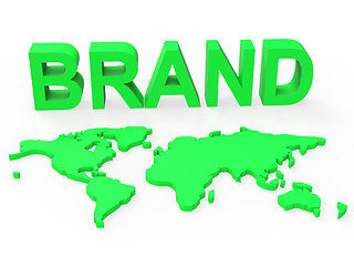 Image showing Brand World Shows Company Identity And Brands