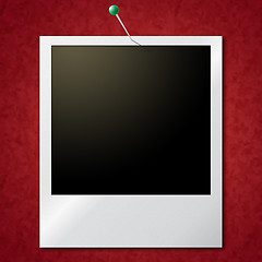 Image showing Photo Frames Represents Blank Space And Copy