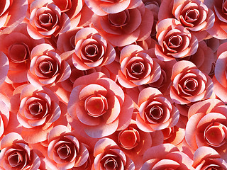 Image showing Background Roses Represents Design Petal And Flora