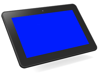 Image showing Computer Tablet Means Blank Space And Computing