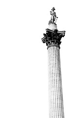 Image showing column in london england old architecture and sky
