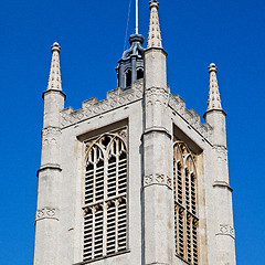 Image showing   westminster  cathedral in london england old  construction and