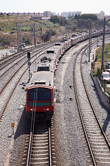 Image showing Railway track system