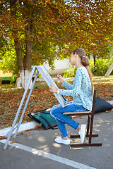 Image showing Young artist