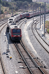 Image showing Railway track system