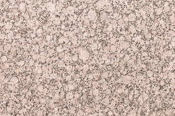 Image showing Mineral background with red or pink granite stone texture