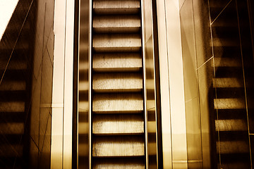 Image showing Escalators