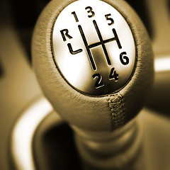 Image showing Gear lever