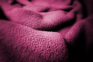 Image showing Pink blanket