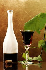 Image showing Red wine