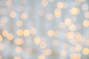 Image showing blurred golden lights background