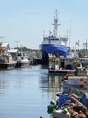 Image showing harbor scenery in Portland