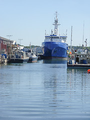 Image showing harbor scenery in Portland