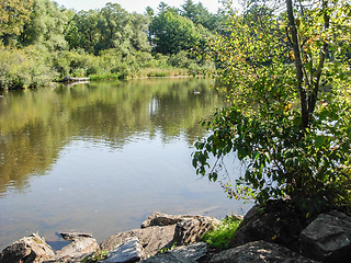 Image showing riverside scenery