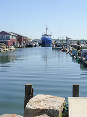 Image showing harbor scenery in Portland