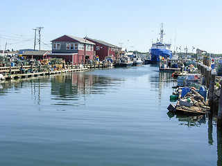 Image showing harbor scenery in Portland