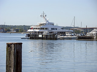 Image showing harbor scenery in Portland