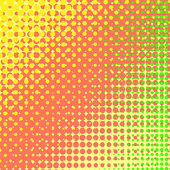 Image showing Colorful Halftone Texture