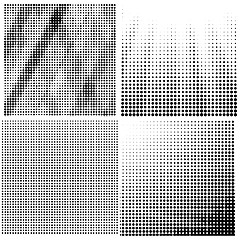 Image showing Set of  Halftone Dots.