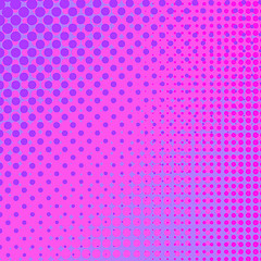 Image showing Pink Halftone Pattern