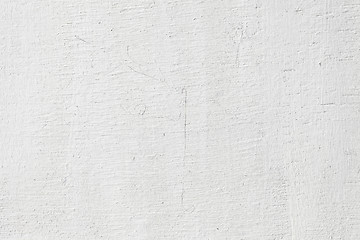 Image showing Grungy White Concrete Wall Background