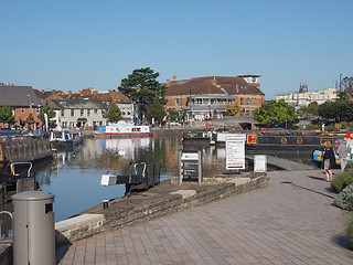 Image showing Lock gate in Stratford upon Avon