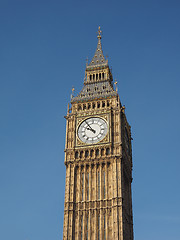 Image showing Big Ben in London