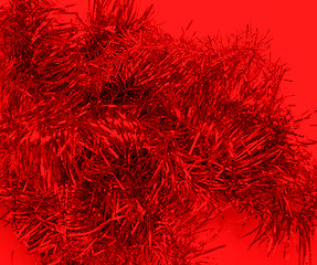 Image showing Christmas tinsel