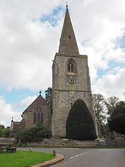 Image showing St Mary Magdalene church in Tanworth in Arden