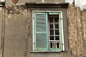 Image showing Old Wooden Window