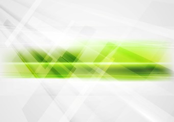 Image showing Abstract green technology background