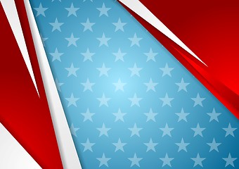 Image showing Abstract Veterans Day background