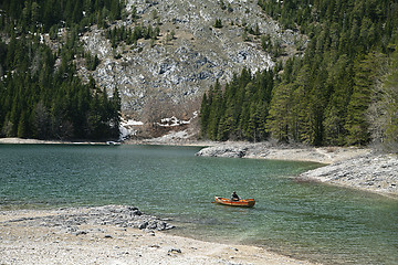 Image showing Black lake in Montenegro