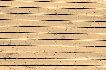 Image showing sepia wall in old construction nail and house