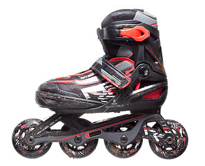 Image showing Inline rollerskates isolated