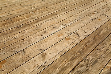 Image showing Wood deck